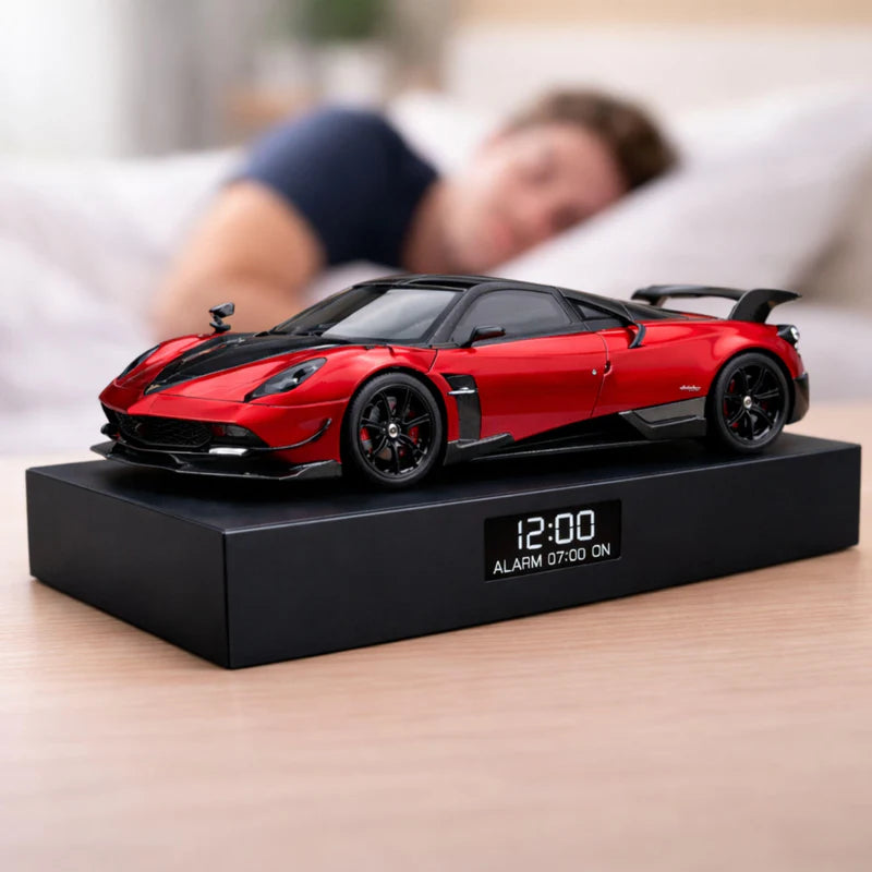 Belmonth RevDrive™ – Real Engine Sound Alarm Clock