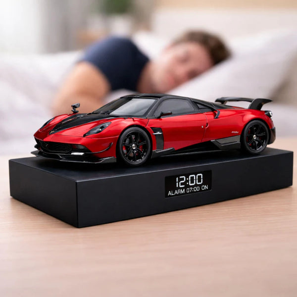 Belmonth RevDrive™ – Real Engine Sound Alarm Clock