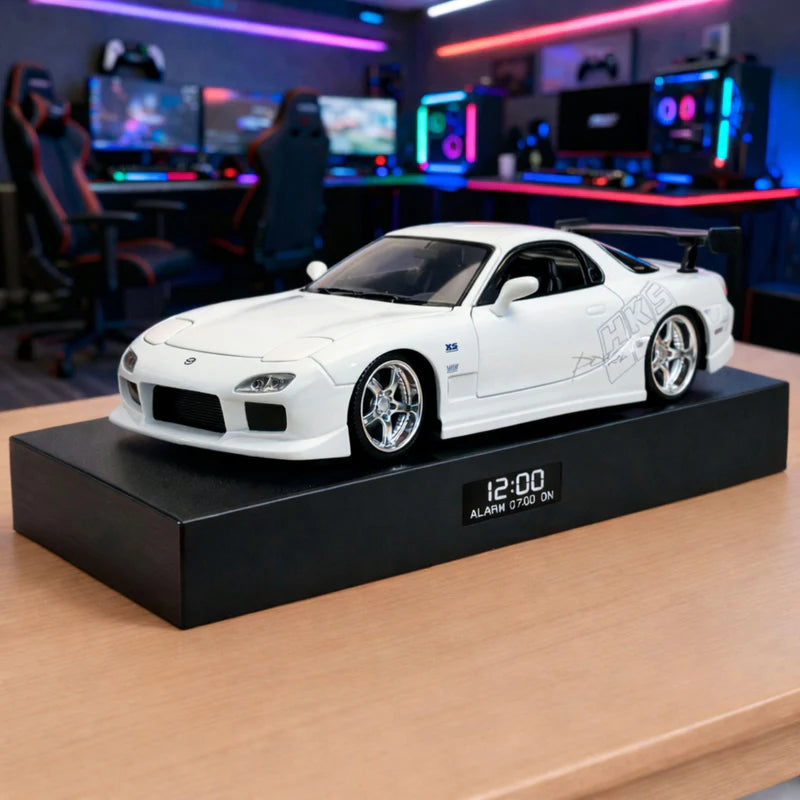 Belmonth RevDrive™ – Real Engine Sound Alarm Clock