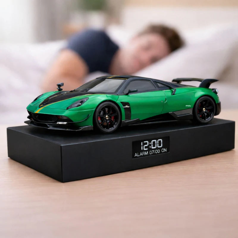 Belmonth RevDrive™ – Real Engine Sound Alarm Clock
