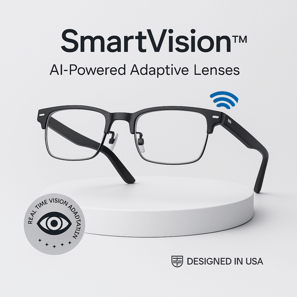 SmartVision™  AI-Powered Adaptive Glasses