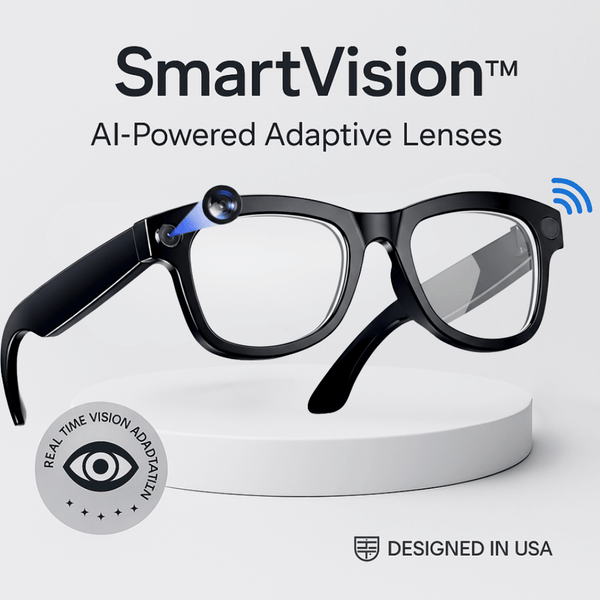 SmartVision™ PRO X – AI-Powered Adaptive Glasses