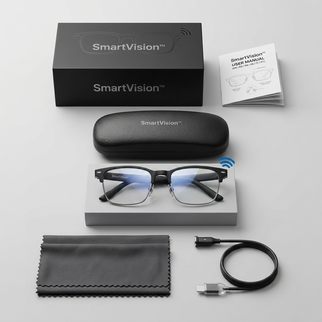 SmartVision™  AI-Powered Adaptive Glasses
